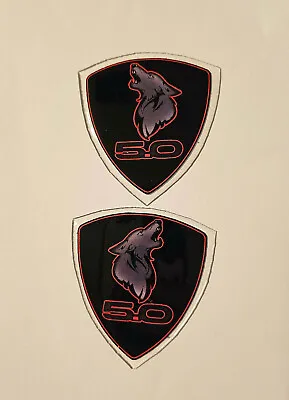 Ford Mustang Epoxy Sticker Badge Coyote 5.0 • $25