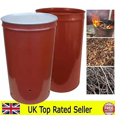 Extra Large Incinerator 210l Burner Leaves Fire Wood Cardboard Twigs Garden • £32.99