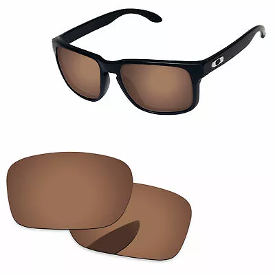 PapaViva Copper Brown Polarized Replacement Lenses For-Oakley Holbrook OO9102 • $21.98