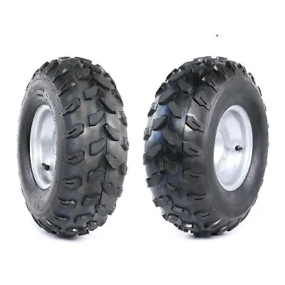 Pair 19x7-8 19x7x8 Inch Tire Rim Wheel For 125cc Mini Bike 4 Wheeler Honda Quad • $185.56