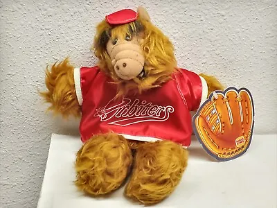 Vintage 1988 ALF PLUSH DOLL BASEBALL ORBITERS BURGER KING TV SHOW • $34.18