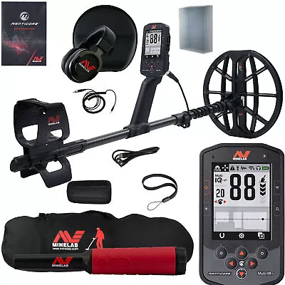 MINELAB Manticore High Power Metal Detector W/ FREE Pro-Find 40 And Carry Bag • $1902.99