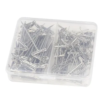 160Pcs Stainless Steel T-Pins Wig T-Pins Set For Blocking Knitting Modelling And • £5.86