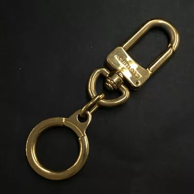 Louis Vuitton Anneau Cles Key Ring Holder Bag Charm Gold Tone/9Y0300 • $5.50