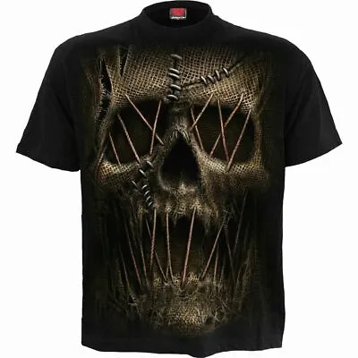 £29.99 • Buy NEW SPIRAL DIRECT THREAD SCARE T-Shirt/Biker/Skull/Reaper/Goth/Death/Top/Tee