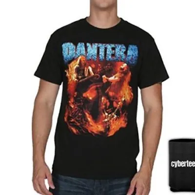 New: Officially Licensed PANTERA Group Photo Vintage Concert T-Shirt (Black) • $12.98