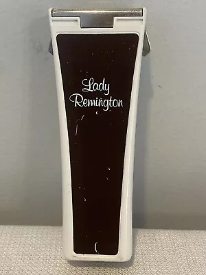 Lady Remington Razor Electric Shaver White/Brown 6M2L-1 Vintage Tested & Working • $14.97