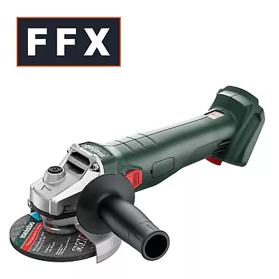 Metabo 602246840 18V 4.5in Angle Grinder MetaBox 165L Bare Unit Professional DIY • £121.49