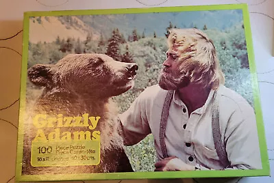 Vintage Grizzly Adams Jigsaw Puzzle House Of Games Waddingtons Complete 100pc  • $25