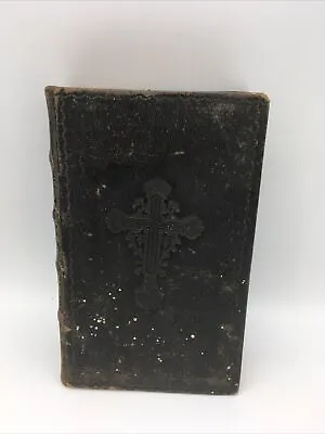 Vintage German Bible 1883 Shows Major Wear • $15.99