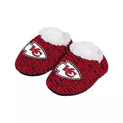 Football Infant Newborn Poly Knit Baby Booties Slippers NEW - Pick Team & Size • $10.95