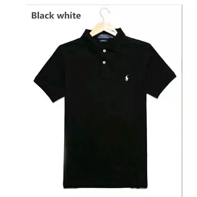 Ralph Lauren Men Polo Shirt  Size M Polo T-Shirt Tops Cotton • $30