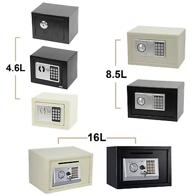 £17.45 • Buy Secure Digital Steel Safe High Security Electronic Home Office Money Safety Box