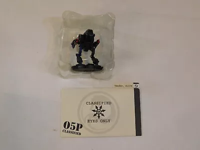 MechWarrior Alice Vander 093 Vulture Figure - Wizkids - 2003 • $10.90