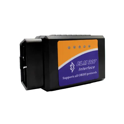 OBD2 Scanner Bluetooth - Car Scanner For IOS & Android – OBD2 Reader V2.1 • £7.99