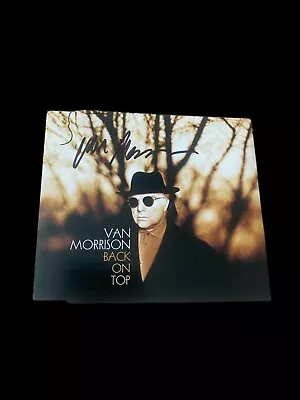 Van Morrison Hand Signed CD “BACK ON TOP” • $249.02