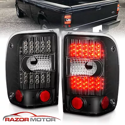 2001-2011 Ford Ranger Red Clear Black LED Tail Lights [Mod G2] • $123.56