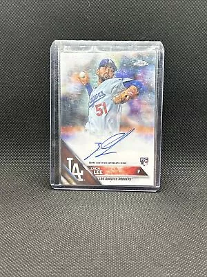 2016 Topps Chrome Rookie Autograph Auto  Zach Lee   CARD # RA-ZL • $0.99