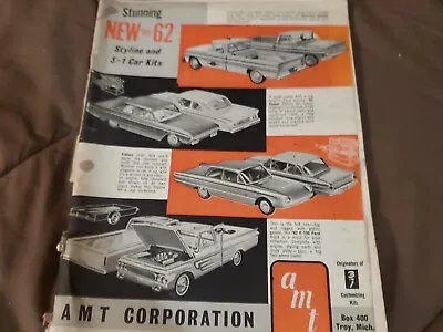 1962 AMT Scale Model Kit Magazine Ad Ford Falcon F100 Mercury Comet Chevy Apache • $7.99