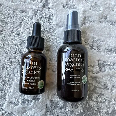 John Masters Organics Nourishing Defrizzer For Dry Hair + Sea Mist | NEW • $18.50