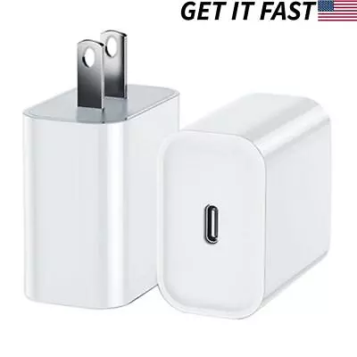 10W USB Type C Wall Charger USB-C For IPhone IPad Samsung Galaxy S20 S21 Note • $8.99