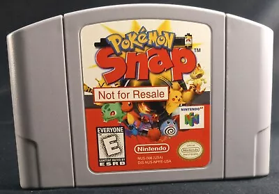 Pokemon Snap (Nintendo 64 N64) Not For Resale Authentic Cartridge Only Tested • $551.93