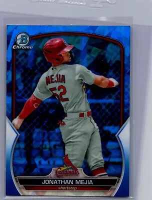 Jonathan Mejia 2023 Bowman Chrome Sapphire ST Louis Cardinals • $0.01