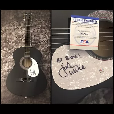 PSA Fleetwood Mac Band Bassist  * JOHN McVIE * Signed Acoustic Guitar COA • $390