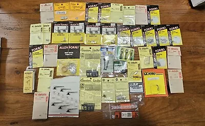 N SCALE Trains Scenery Lot 43 Pcs Alloy Forms N Details Vintage Misc • $229.95