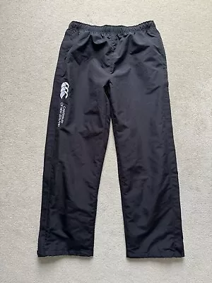 Canterbury Of New Zealand Women’s Track Pants Stadium Trousers Size 14 Black • £12