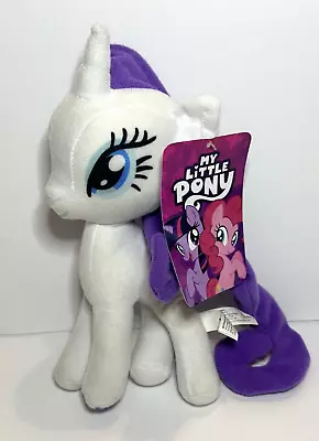 My Little Pony Rarity Purple White Diamond Unicorn Hasbro Plush NWT 2022 • $12.99