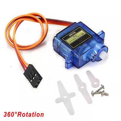 10/20 PCS 9G SG90 180º/360º Mini Micro Servo For RC Helicopter Airplane Car Boat • $9.19