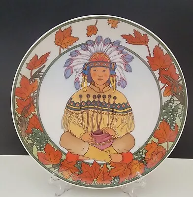 Heinrich Villeroy&Boch Collector Plate Children World Unicef Native American #9 • £22.87