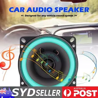 4 Inch 2 Way Car HiFi Coaxial Speaker VO-402 100W Auto Audio Door Loudspeaker • $14.39