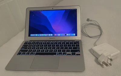 £75 • Buy Apple MacBook Air 11  2015, 8GB, 128GB, Monterey A1465 MJVM2LL/A