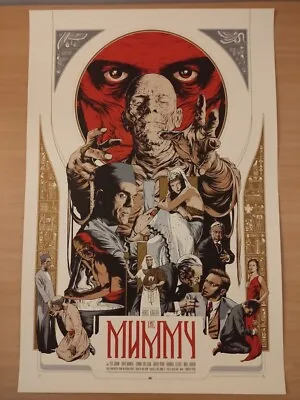 Martin Ansin The Mummy AP Regular Edition Universal Mondo Screenprint • £300