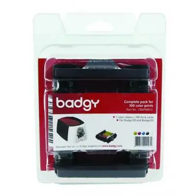 $109 • Buy Badgy Consumable Pack For 100 Color Prints