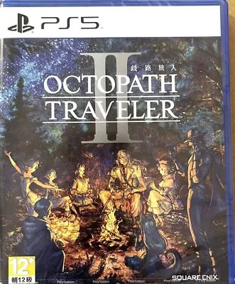 PS5 PlayStation 5 Octopath Traveler II 歧路旅人 HK Chinese Version ELAS10424 Game • $109.95