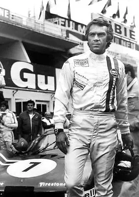 STEVE MCQUEEN POSTER Le Mans Wall Art Photo Print A3 A4  • £6.97