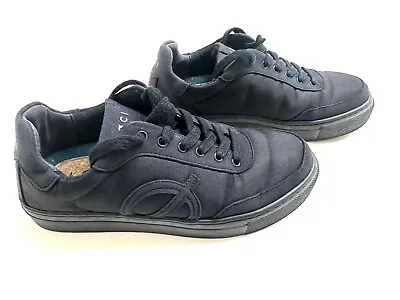 Genuine Loci Trainers Vegan Sneakers 100% Sustainable Shoes Navy Blue • £19.99