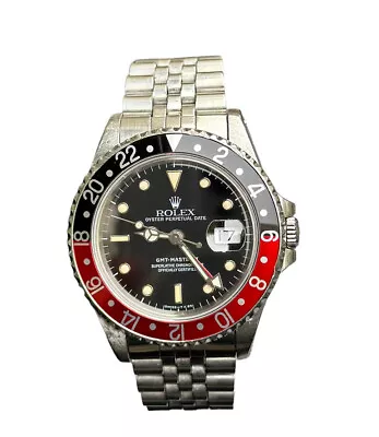 $10350 • Buy Rolex GMT-Master II  16710 COKE  Jubilee  1989 L Serial