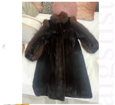 Vintage Real Mink Fur Coat • $75