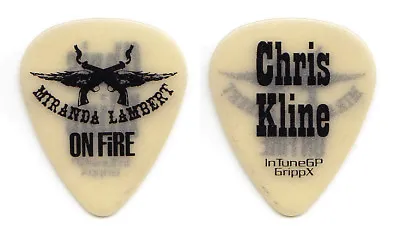 Miranda Lambert Chris Kline Signature Glow Guitar Pick - 2012 On Fire Tour • $9.99