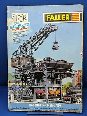Faller Catalogue '84 1984 Model Railways English Nederlands Français • £9.69