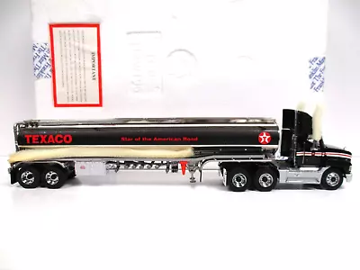 Franklin Mint - Texaco - Mack Ch 613 Semi Truck / Tanker Trailer -1/43 Diecast • $99.95