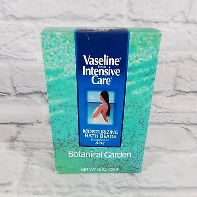 Vaseline Intensive Care Moisturizing Bath Beads W/ Aloe Botanical Garden 15 OZ • $13.50