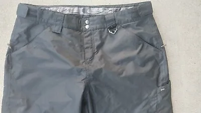Oakley Snowboard Pants Men Black XL Baggy Wide Leg Regular Fit Adjustable Waist • $77