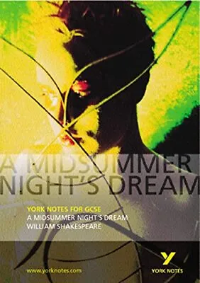 A Midsummer Night's Dream (York Notes For GC... By William Shakespeare Paperback • £3.49