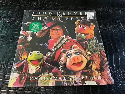 1979 John Denver & The Muppets - A Christmas Together LP RCA (SEALED) Record • $39.99