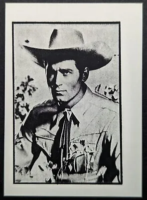 Clint Walker Cheyenne 1970's Prime Time TV Western Stars Card #20 (NM) • $9.95